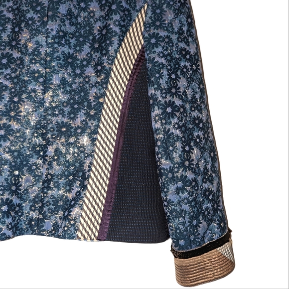 NWOT Marc Jacobs Wool Silk Floral Brocade Jacquard Sequin Print Blazer Jacket 8 - Picture 14 of 16